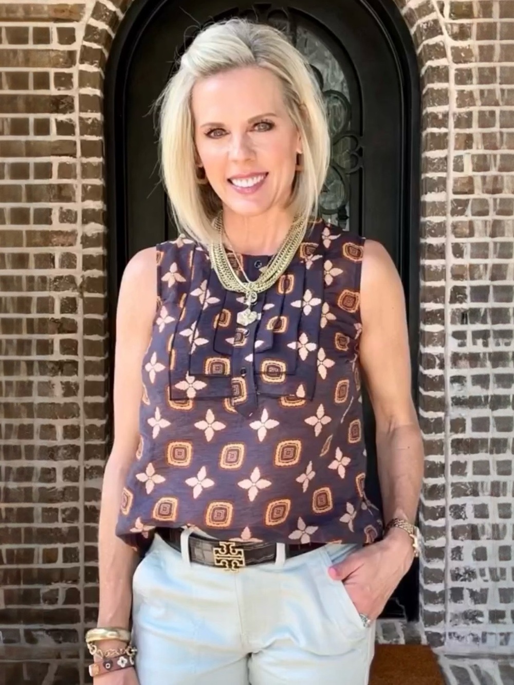 CABI, Louis Top, Size Medium, NWOT